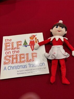 Elf on the Shelf Book & Elf Doll